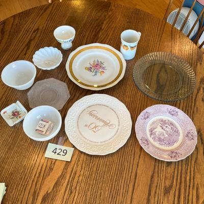 Misc Plates & Drinkware