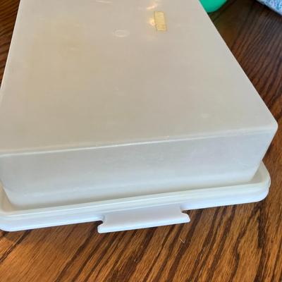 Salad Spinner & Tupperware