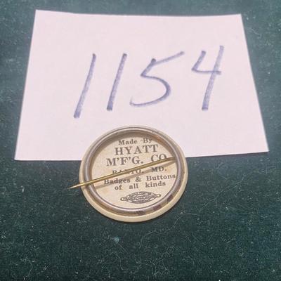 Vintage We Will Win With Ritchie Button