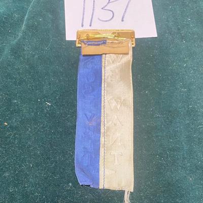 Vintage Roosevelt Campaign Ribbon