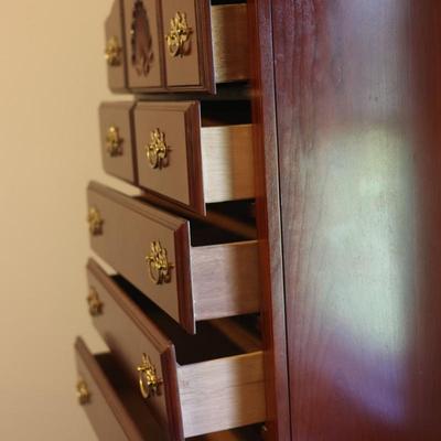 Queen Anne Style Highboy Dresser / Tall chest