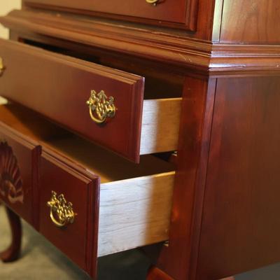 Queen Anne Style Highboy Dresser / Tall chest