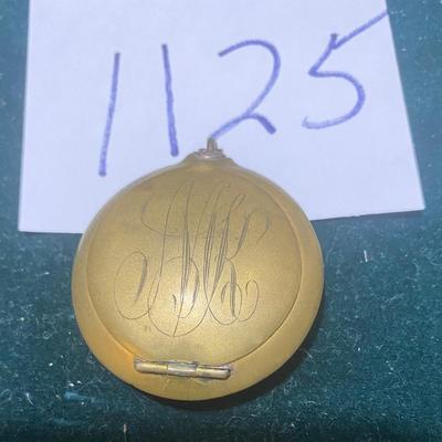 Vintage Monogrammed Locket