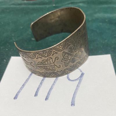 Vintage Silver Cuff Bracelet