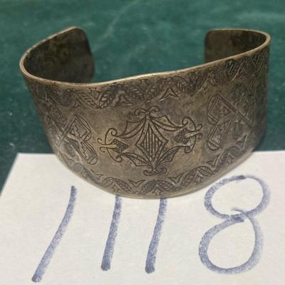 Vintage Silver Cuff Bracelet