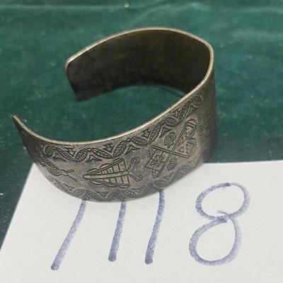 Vintage Silver Cuff Bracelet