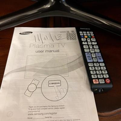 SAMSUNG 60â€ Plasma TV