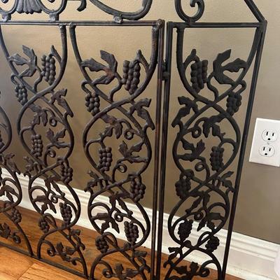 Cast Iron Fireplace Screen