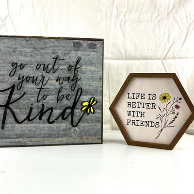 131 Farmhouse Inspirational Wood and Metal Decor 