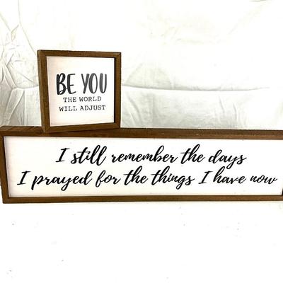 134 Farmhouse Inspirational Signs " I still remember the days....."