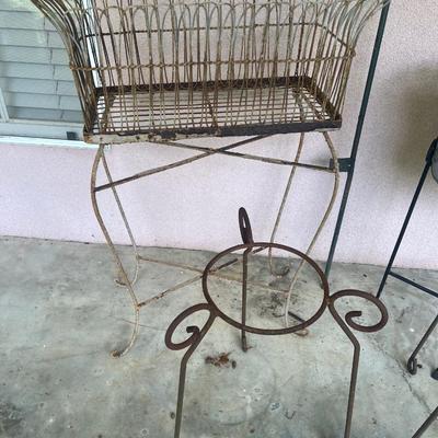 Plant Stand Garden Lot 5 Pieces
