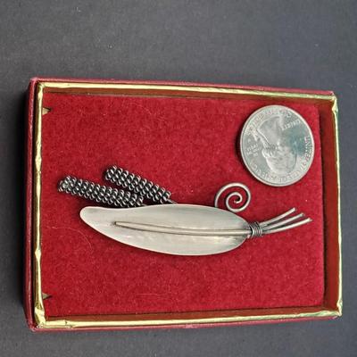 Denmark Sterling Brooch