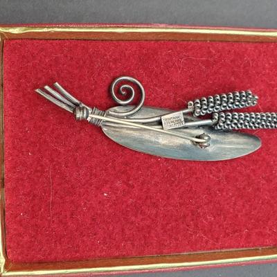 Denmark Sterling Brooch