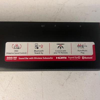 LG Wireless Sound Bar & Wireless Subwoofer