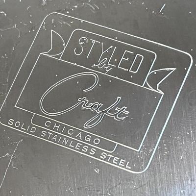 STAINLESS COCKTAIL SERVER BY CRAFT CHICAGO