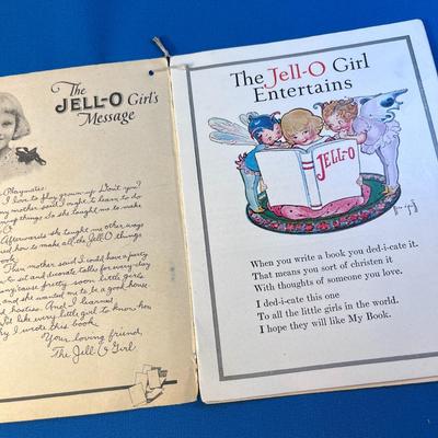 FUN EARLY JELLO GIRL PAMPHLET