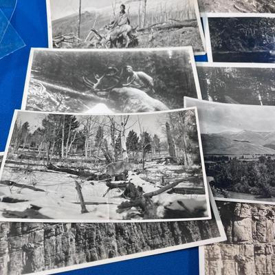 VINTAGE CIRCA 1940â€™s PHOTOS HUNTING & OUTDOORS SNAPS