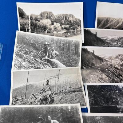 VINTAGE CIRCA 1940â€™s PHOTOS HUNTING & OUTDOORS SNAPS