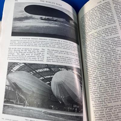 1914 â€œTHE WORLDâ€™S WORKâ€ MAGAZINE LOTS OF INTERESTING ARTICLES, ADS