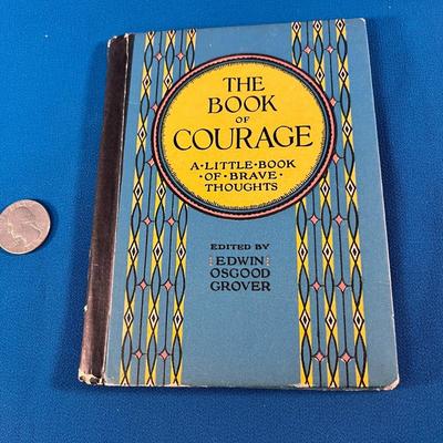LITTLE BOOK OF COURAGE- BRAVE THOUGHTS c. 1924