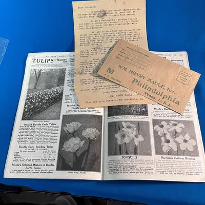 COOL 1920 MAULEâ€™S SEED CATALOG 