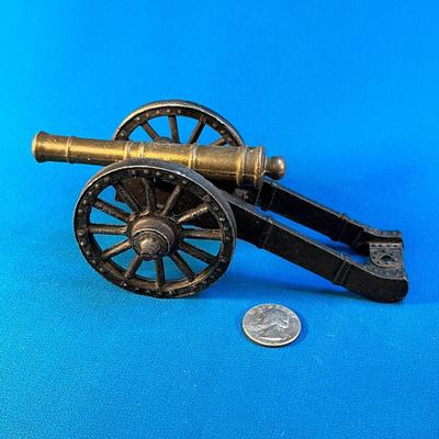 PENN CRAFT IRON, BRASS MODEL CANON