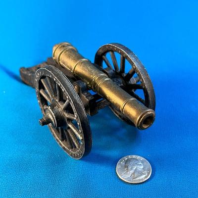 PENN CRAFT IRON, BRASS MODEL CANON
