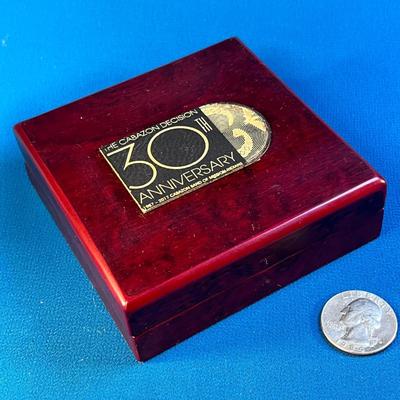 30th ANNIVERSARY CABAZON DECISION BRONZE MEDALLION IN WOOD BOX