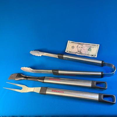 3 PIECE BRINKMAN BBQ TOOL SET 