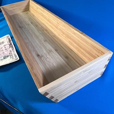 ELONGATED BAMBOO TRAY BY IKEA 