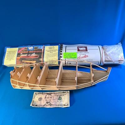VINTAGE 1941 RUNABOUT BOAT KIT COMPLETE CHRIS CRAFT 