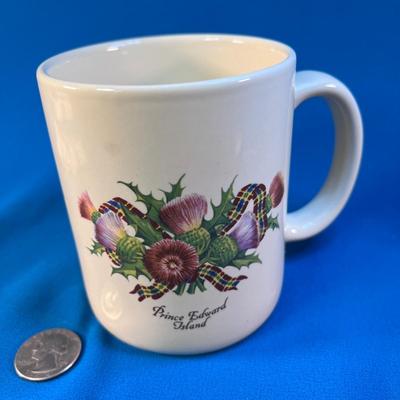 THISTLE AND PLAID â€œPRINCE EDWARD ISLANDâ€ CERAMIC COFFEE MUG