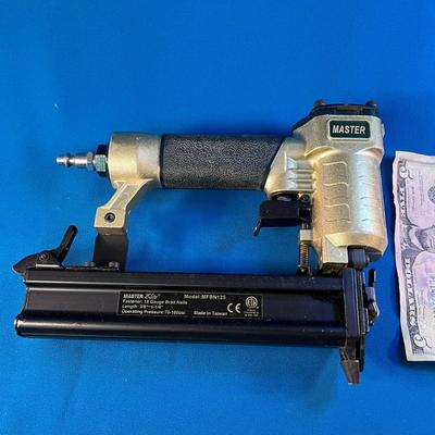 MASTER ELITE PNEUMATIC NAIL GUN FOR 18 GAUGE NAILS