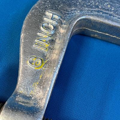 6 INCH â€œCâ€ CLAMP SUPER STRENGTH ALLOY  U.S.A.