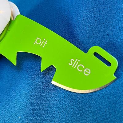 FANCY AVOCADO SLICER TOOL w/PITTING & SLICING BLADE