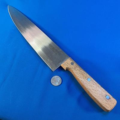 10â€ BLADE EKCO ETERNA CHEFâ€™S BUTCHER KNIFE VERY SHARP!
