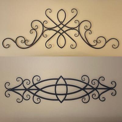 (2)Iron Wall Decor