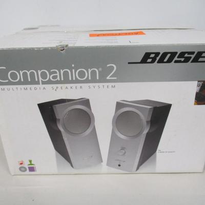 Companion 2 Bose Speakers
