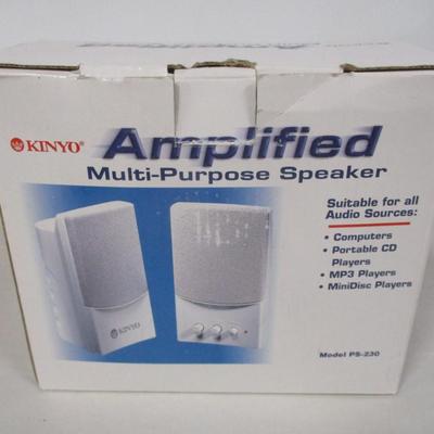 KINYO Amplified Mult-Purpose Speaker