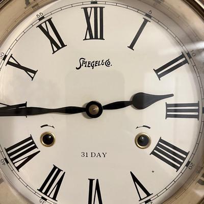 SPIEGEL & CO OCTAGON CLOCK 31 Day Clock