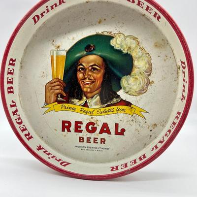 Vintage Advertisement Beer Tray