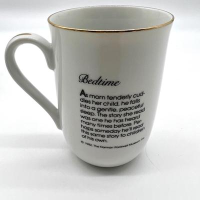 Vintage Norman Rockwell Museum Cups 1982 Collection