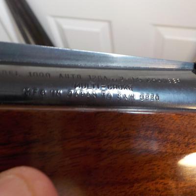 Smith and Wesson model 1000/ 12 gauge est. $300 to $600