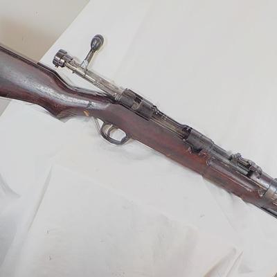 Arasaka type 38 6.5 mm  Carbine and fixed Bayonet.est.$200 to $500.