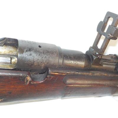 Arasaka type 38 6.5 mm  Carbine and fixed Bayonet.est.$200 to $500.