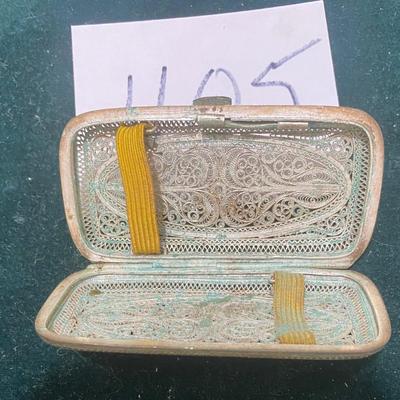 Vintage Filigree Ladyâ€™s Cigarette Case