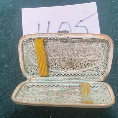 Vintage Filigree Ladyâ€™s Cigarette Case