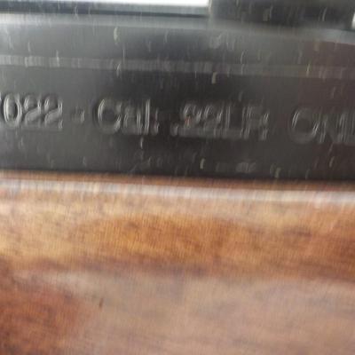 Magtech model 7022/ 22 cal. rifle w/ scope.est. $130 to $250.