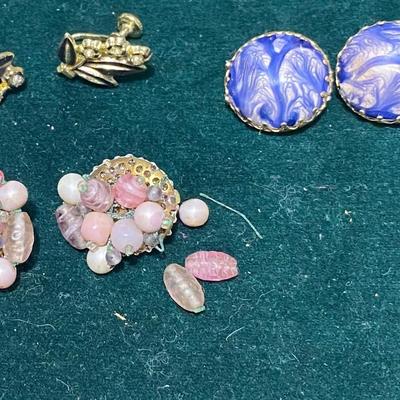 Vintage Clip Earrings