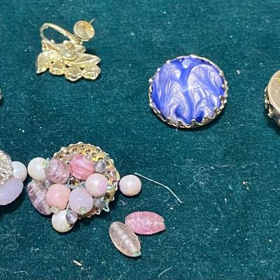 Vintage Clip Earrings